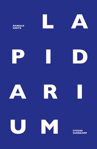 Vorderes Coverbild Lapidarium