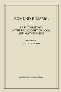 Vorderes Coverbild Early Writings in the Philosophy of Logic and Mathematics