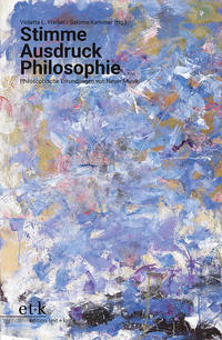 Vorderes Coverbild Stimme Ausdruck Philosophie