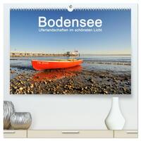 Vorderes Coverbild Bodensee - Uferlandschaften im schönsten Licht 2025 (hochwertiger Premium Wandkalender 2025 DIN A2 quer), Kunstdruck in Hochglanz