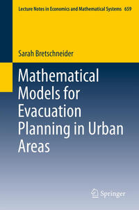 Vorderes Coverbild Mathematical Models for Evacuation Planning in Urban Areas