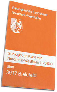 Vorderes Coverbild Geologische Karten von Nordrhein-Westfalen 1:25000 / Bielefeld