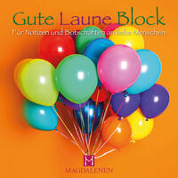 Vorderes Coverbild Gute Laune Block Luftballons