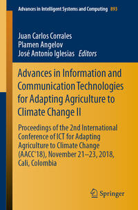 Vorderes Coverbild Advances in Information and Communication Technologies for Adapting Agriculture to Climate Change II