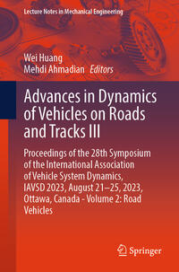 Vorderes Coverbild Advances in Dynamics of Vehicles on Roads and Tracks III