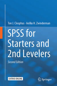 Vorderes Coverbild SPSS for Starters and 2nd Levelers