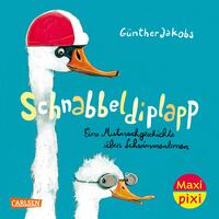 Vorderes Coverbild Maxi Pixi 476: Schnabbeldiplapp – Eine Mutmachgeschichte übers Schwimmenlernen