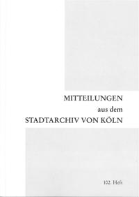 Vorderes Coverbild Die Schreinsbücher - Spiegel der Kölner Vormoderne