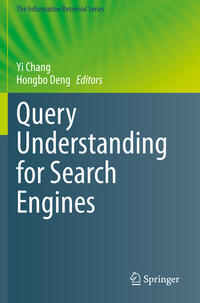 Vorderes Coverbild Query Understanding for Search Engines