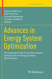 Vorderes Coverbild Advances in Energy System Optimization