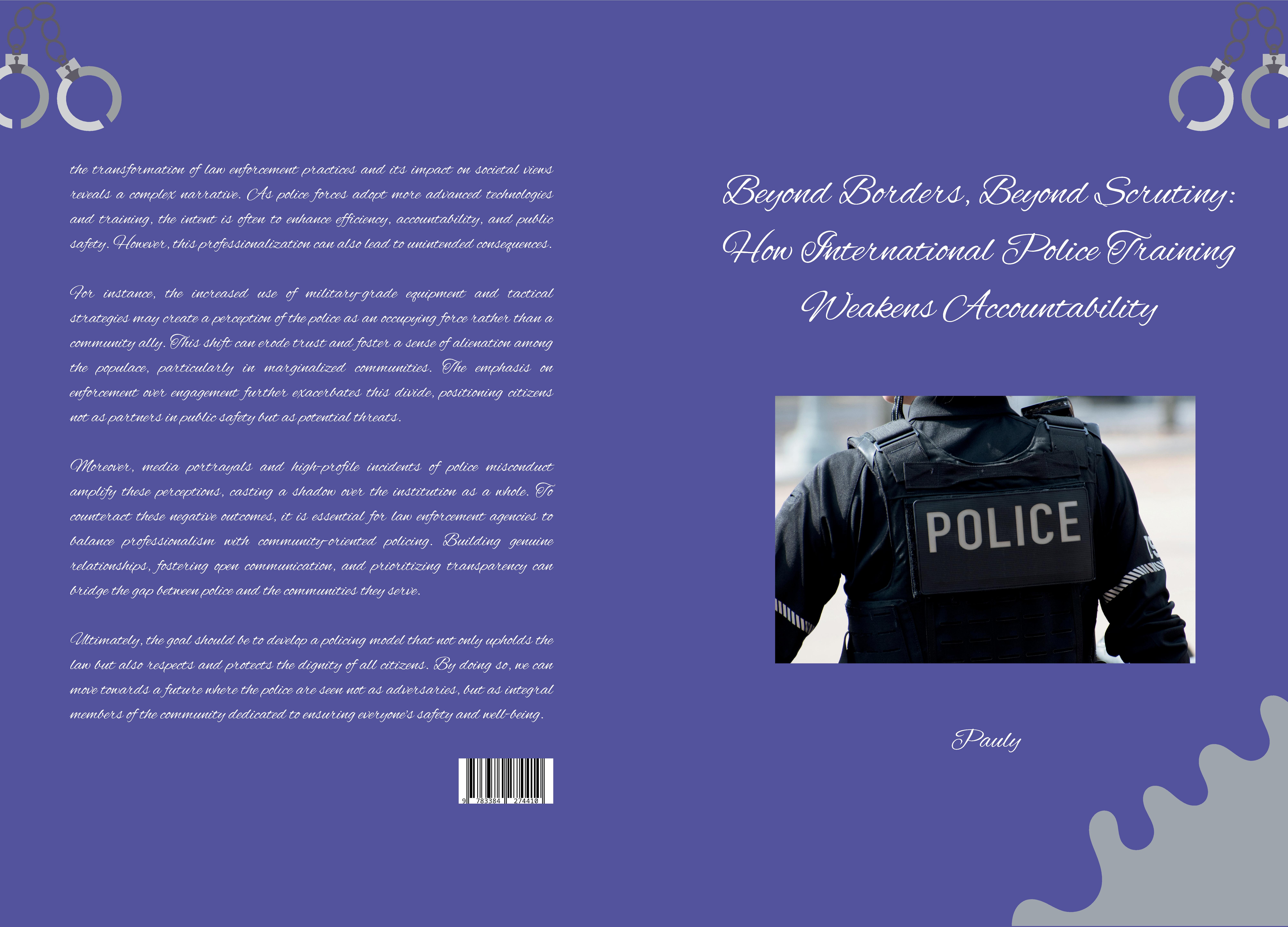 Gesamtes Coverbild Beyond Borders, Beyond Scrutiny: How International Police Training Weakens Accountability