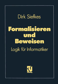 Vorderes Coverbild Formalisieren und Beweisen