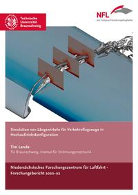 Vorderes Coverbild Simulation von Längswirbeln für Verkehrsflugzeuge in Hochauftriebskonfiguration