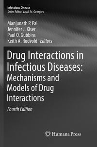 Vorderes Coverbild Drug Interactions in Infectious Diseases: Mechanisms and Models of Drug Interactions