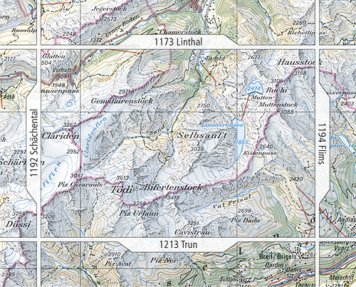 Rückseitencover 1193 Tödi