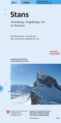 Vorderes Coverbild 245S Stans Schneesportkarte