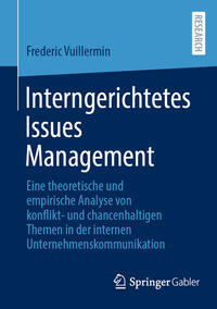 Vorderes Coverbild Interngerichtetes Issues Management
