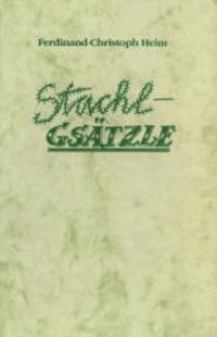 Vorderes Coverbild Stachl-Gsätzle