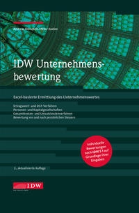 Vorderes Coverbild IDW Unternehmensbewertung, 2. Aufl.