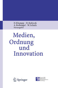 Vorderes Coverbild Medien, Ordnung und Innovation