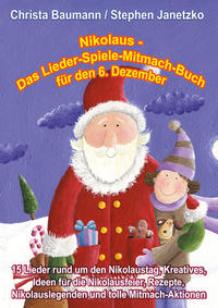 Vorderes Coverbild Nikolaus - Das Lieder-Spiele-Mitmach-Buch für den 6. Dezember
