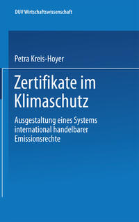 Vorderes Coverbild Zertifikate im Klimaschutz