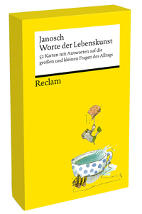 Vorderes Coverbild Worte der Lebenskunst. 52 Karten mit Antworten auf die großen und kleinen Fragen des Alltags (Kartenbox)
