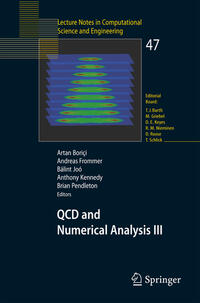 Vorderes Coverbild QCD and Numerical Analysis III