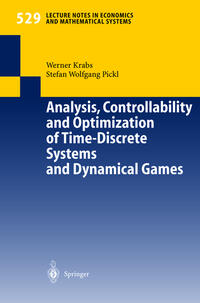 Vorderes Coverbild Analysis, Controllability and Optimization of Time-Discrete Systems and Dynamical Games