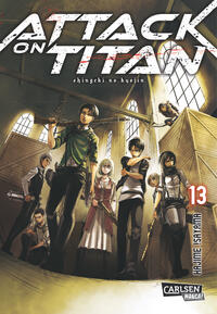 Vorderes Coverbild Attack on Titan 13
