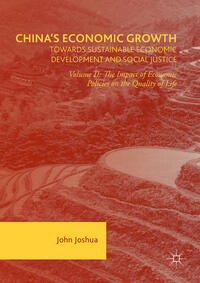 Vorderes Coverbild China's Economic Growth: Towards Sustainable Economic Development and Social Justice