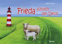 Vorderes Coverbild Frieda schützt den Deich