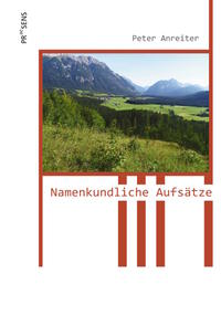 Vorderes Coverbild Namenkundliche Aufsätze