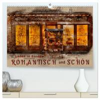 Vorderes Coverbild Läden in Europa - romantisch und schön (hochwertiger Premium Wandkalender 2025 DIN A2 quer), Kunstdruck in Hochglanz