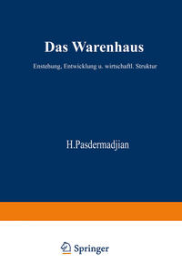 Vorderes Coverbild Das Warenhaus