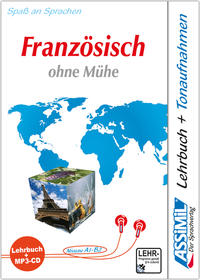 Vorderes Coverbild ASSiMiL Französisch ohne Mühe - MP3-Sprachkurs - Niveau A1-B2