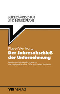 Vorderes Coverbild Der Jahresabschluß der Unternehmung