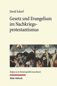 Vorderes Coverbild Gesetz und Evangelium im Nachkriegsprotestantismus
