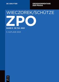 Vorderes Coverbild §§ 724-802l