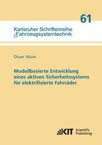 Vorderes Coverbild Modellbasierte Entwicklung eines aktiven Sicherheitssystems für elektrifizierte Fahrräder
