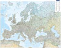 Vorderes Coverbild Kümmerly+Frey Europakarte physikalisch Poster 1:4,5 Mio.