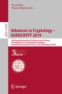 Vorderes Coverbild Advances in Cryptology – EUROCRYPT 2019