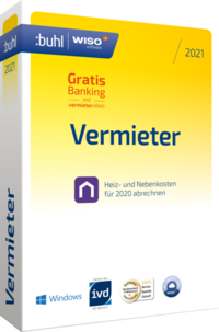 Vorderes Coverbild WISO Vermieter 2021