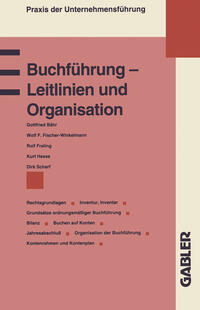 Vorderes Coverbild Buchführung — Leitlinien und Organisation