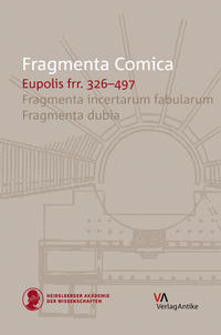 Vorderes Coverbild FrC 8.3 Eupolis frr. 326-497