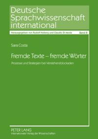 Vorderes Coverbild Fremde Texte – fremde Wörter