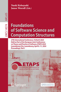 Vorderes Coverbild Foundations of Software Science and Computation Structures