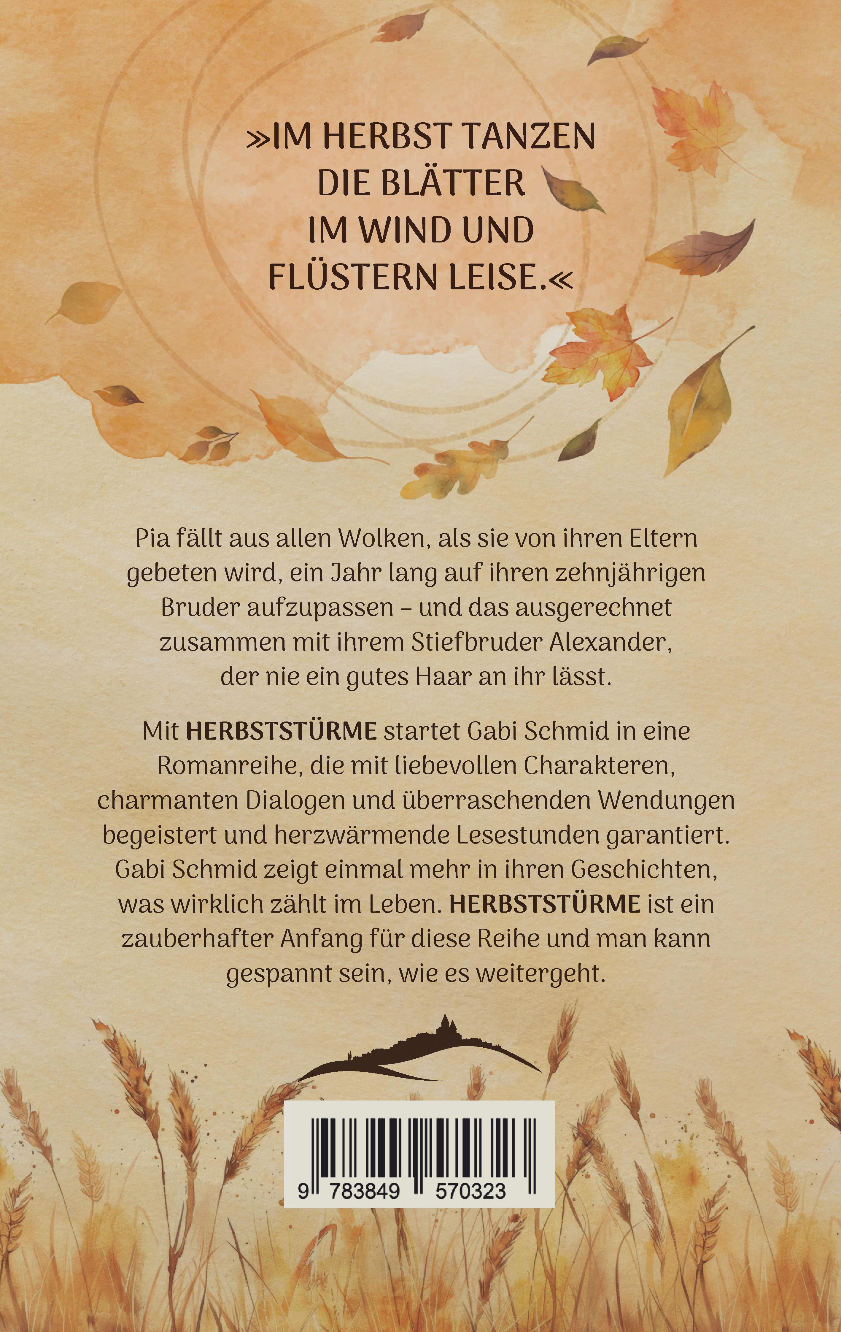Rückseitencover Herbststürme