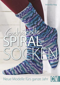 Vorderes Coverbild Gehäkelte Spiralsocken