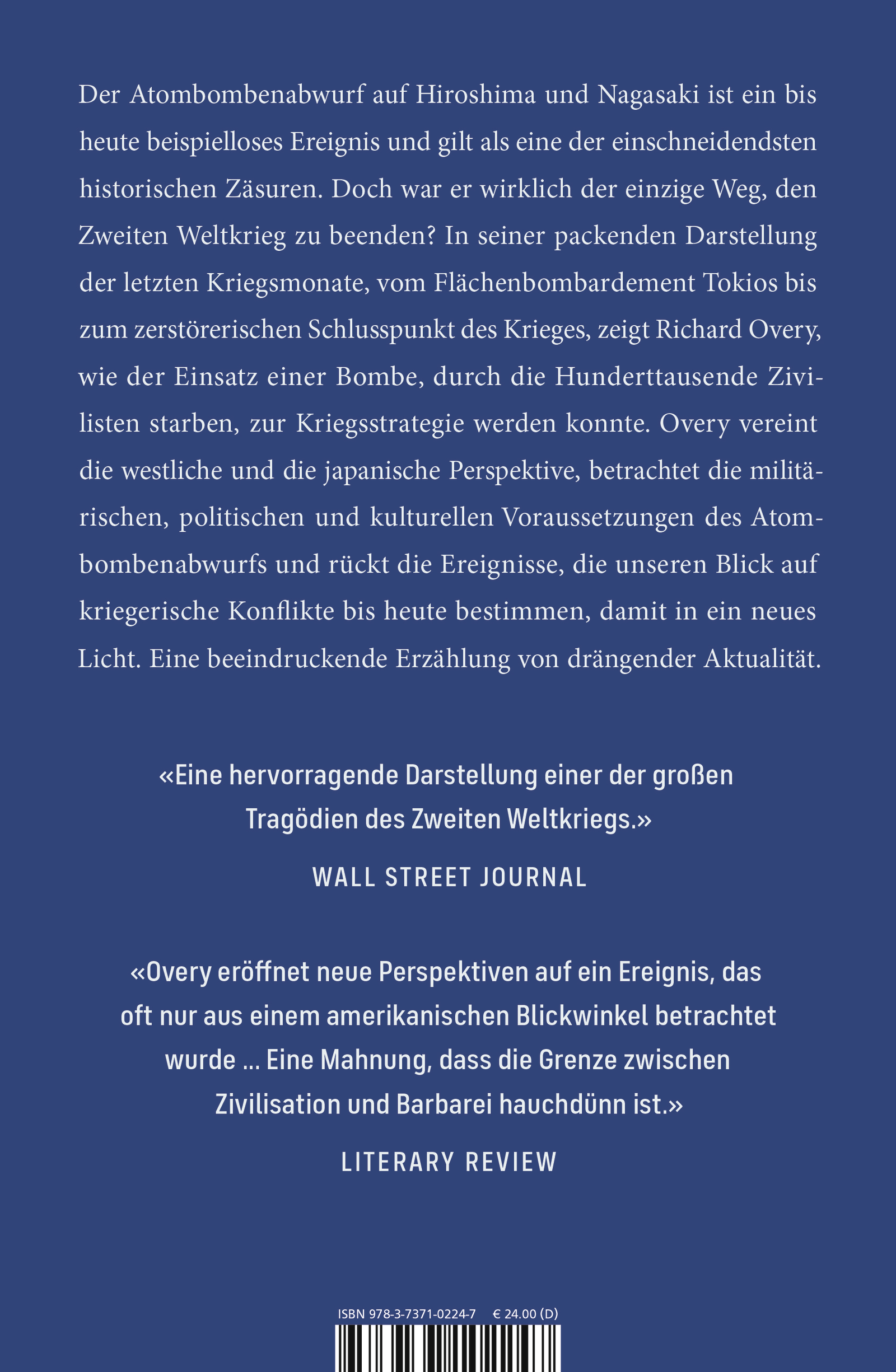 Rückseitencover Hiroshima